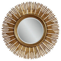 Thumbnail for Sunshine Wall Mirror - 100% Made From Brass