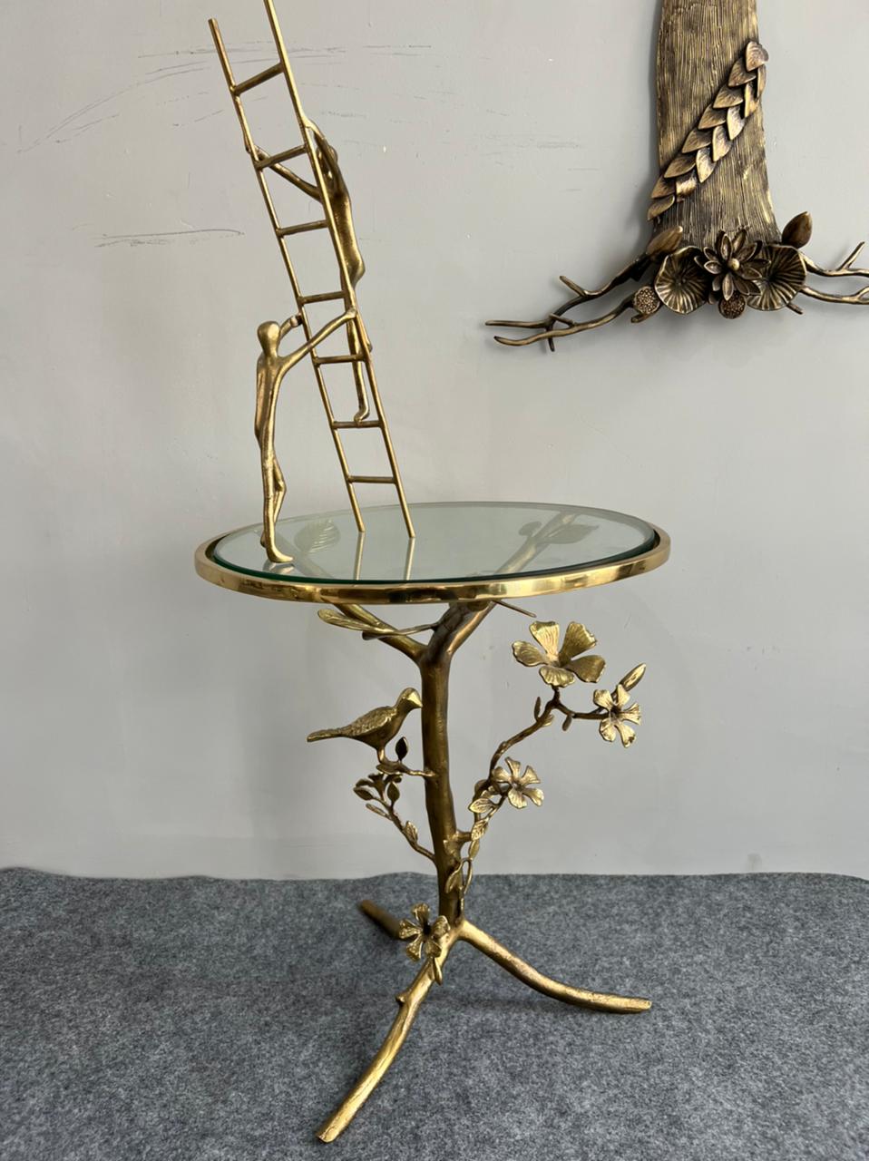 Sparrow Table  - 100% Made With Pure Brass