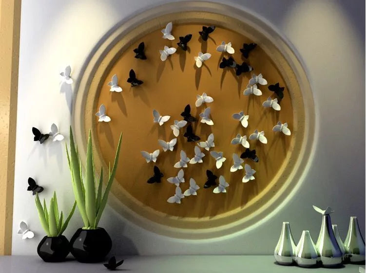 Panel ButterFly Wall Decor - 100% Made From Brass