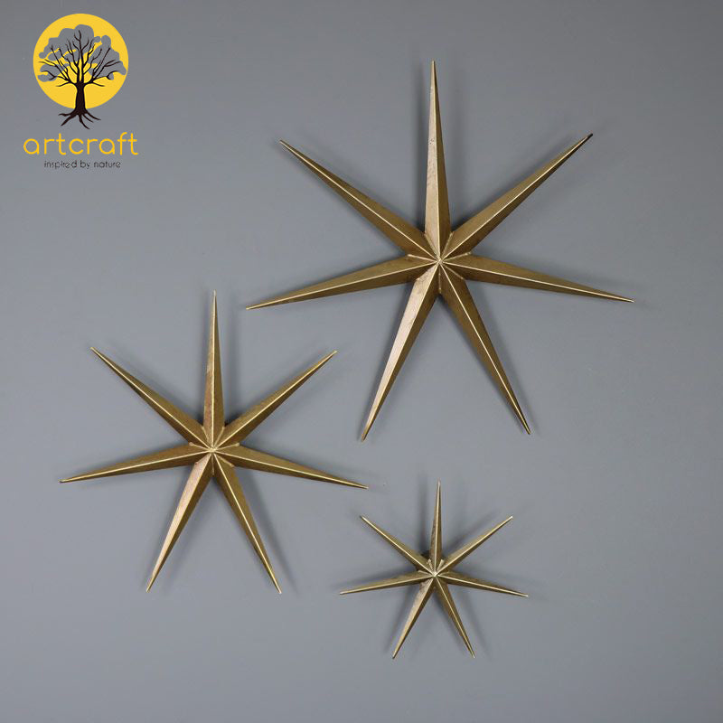 Star Wall Decor - 100% Made In Brass